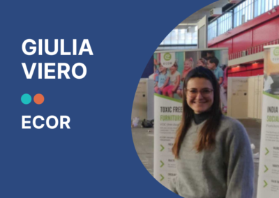 “Our ambition is to integrate fresh ideas of youth,  students and entrepreneurs with the know-how and experience of experts to facilitate innovation processes”: Giulia Viero, ECOR
