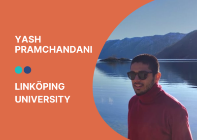 “Once you break the ice, new ideas spring up and you get to develop a solution that incorporates different perspectives”: Yash Premchandani, Linköping University